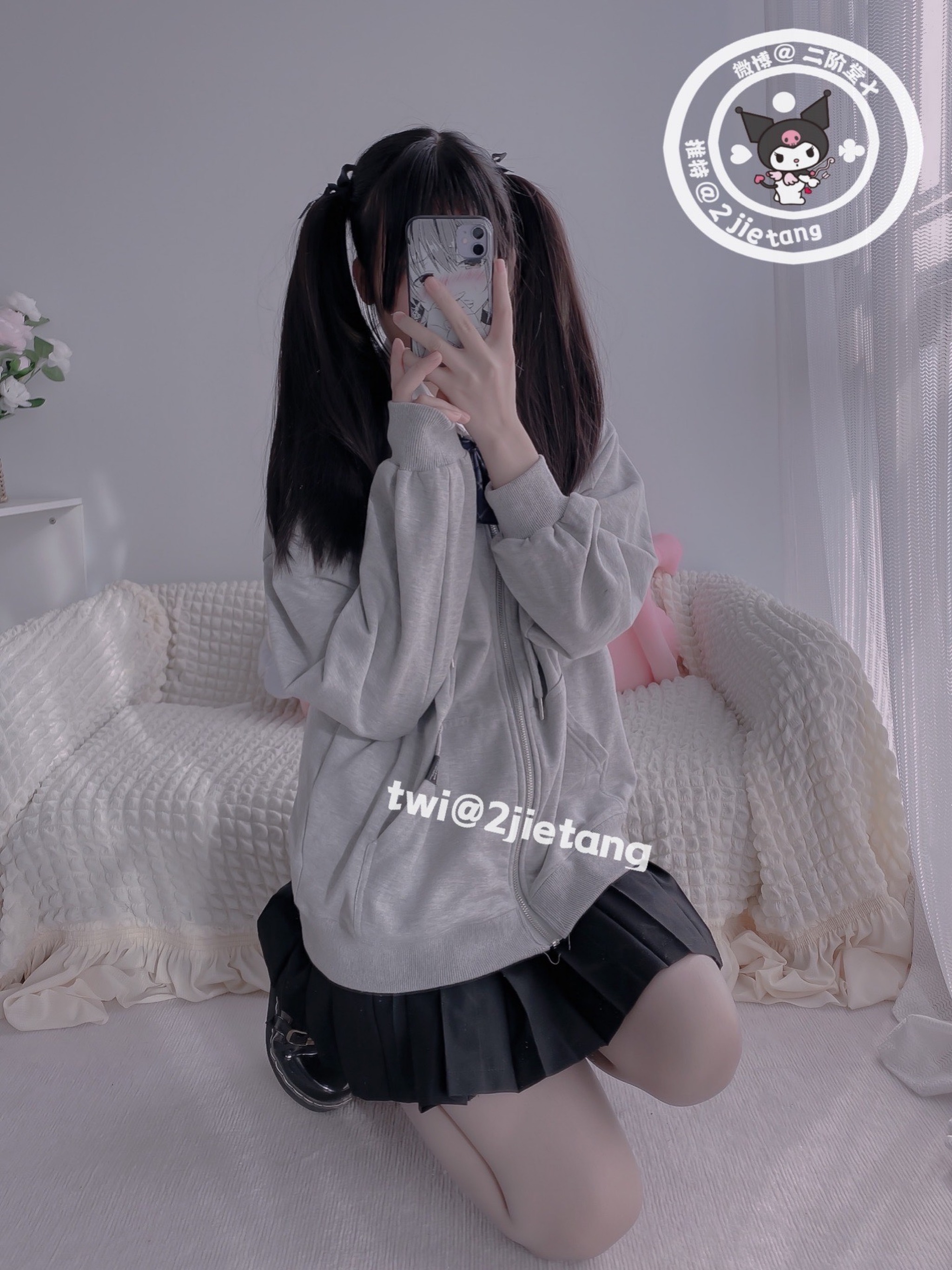 二阶堂 (宅绘子) - NO.019 灰色外套[105P]-XikXak